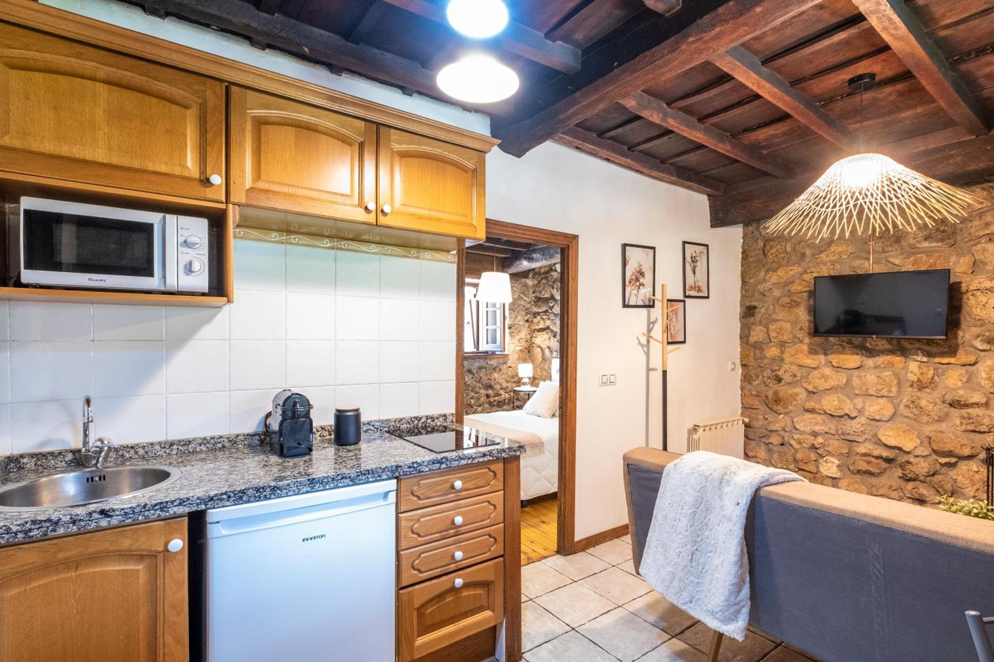 Apartamentos Rurales La Laguna Somiedo Valle de Lago Esterno foto
